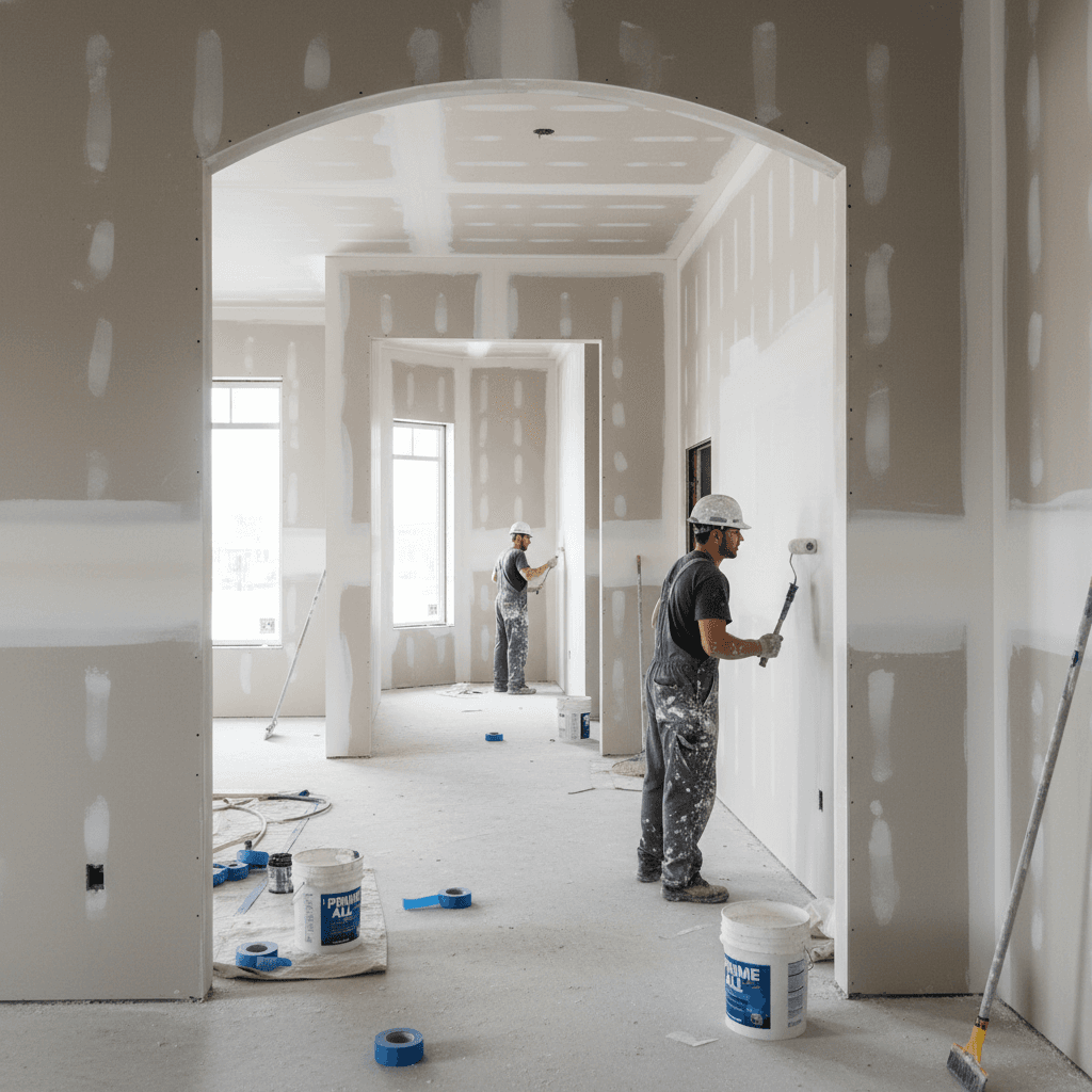 Multi-unit commercial interior painting