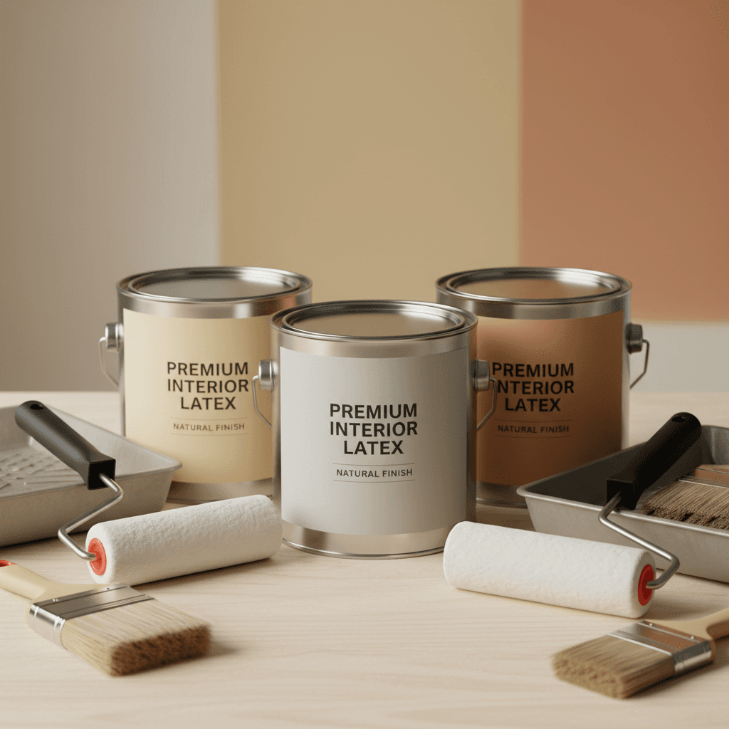 Commercial-grade painting materials